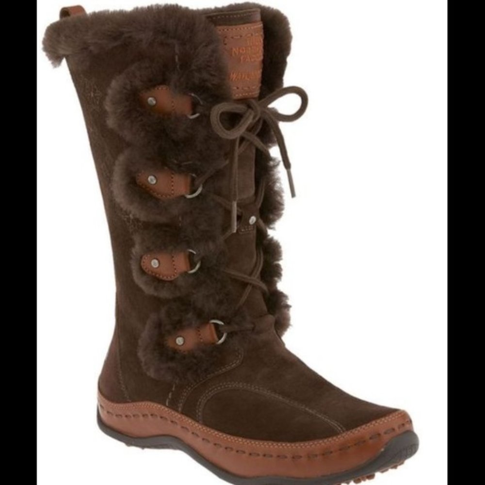North Face Abby III Winter boots waterproof brown - Picture 1 of 14